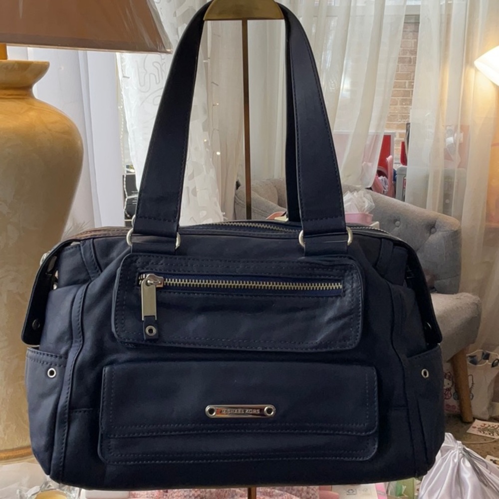 Michael Kors Navy Blue Handbag